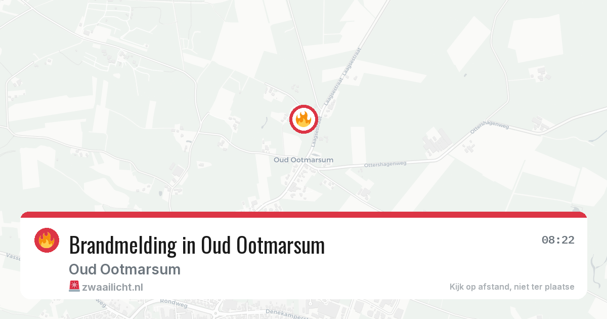 Brandmelding in Oud Ootmarsum — 10 apr 2026