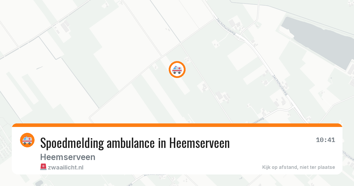 Spoedmelding ambulance in Heemserveen — 13 apr 2026