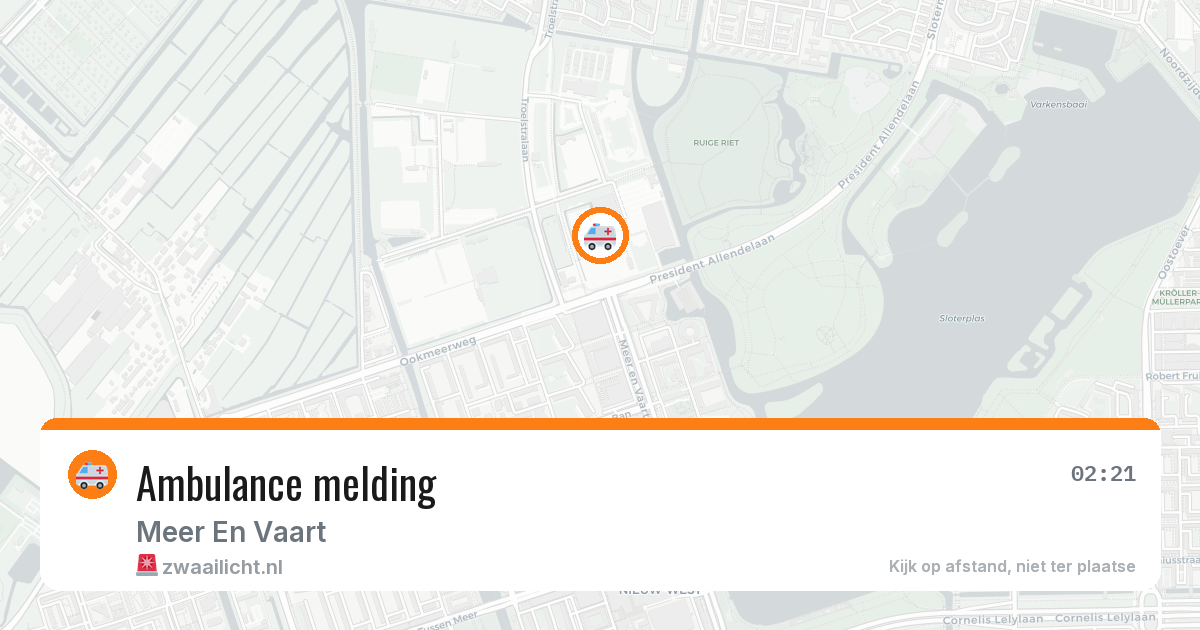 Ambulance melding — 20 jun 2026