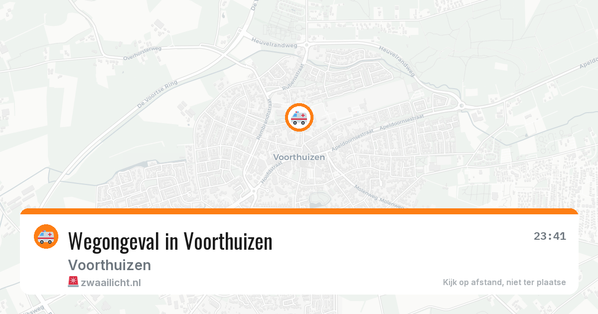 Wegongeval in Voorthuizen — 28 mei 2026