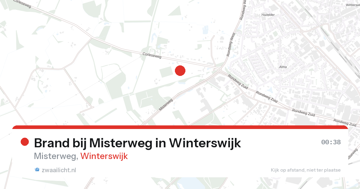 Brand bij Misterweg in Winterswijk — 27 aug 2026