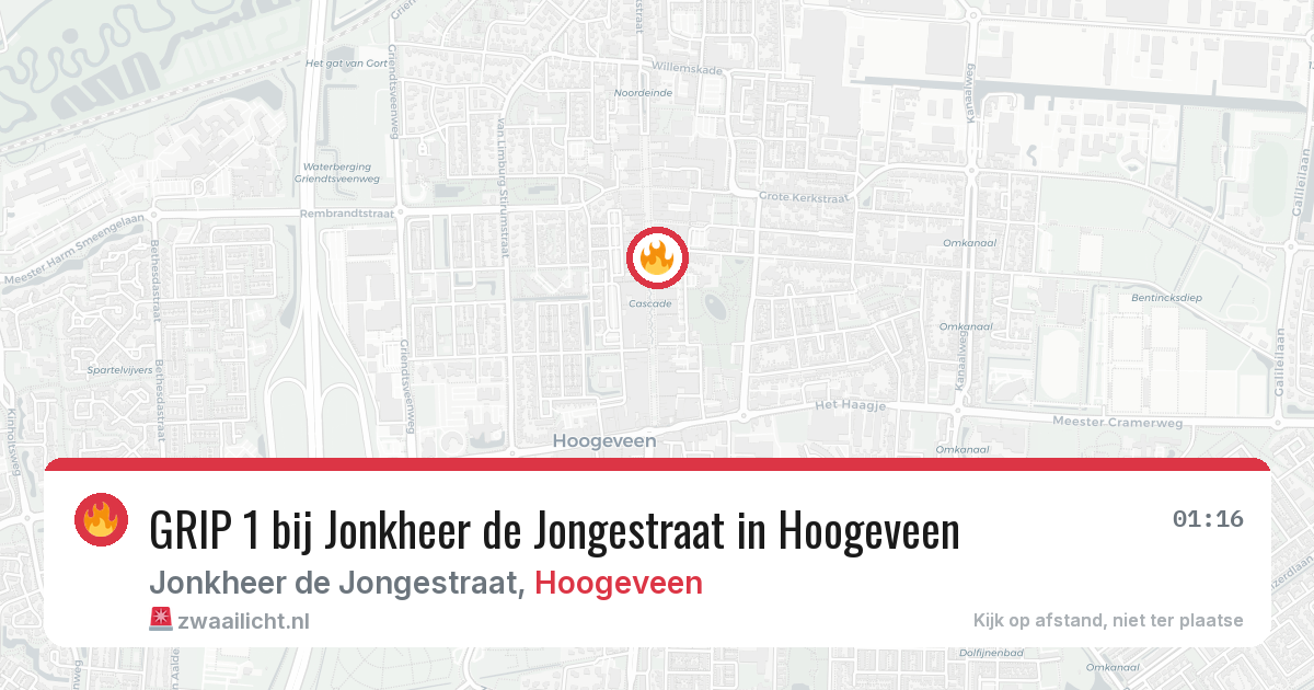 GRIP 1 bij Jonkheer de Jongestraat in Hoogeveen — 2 mei 2026