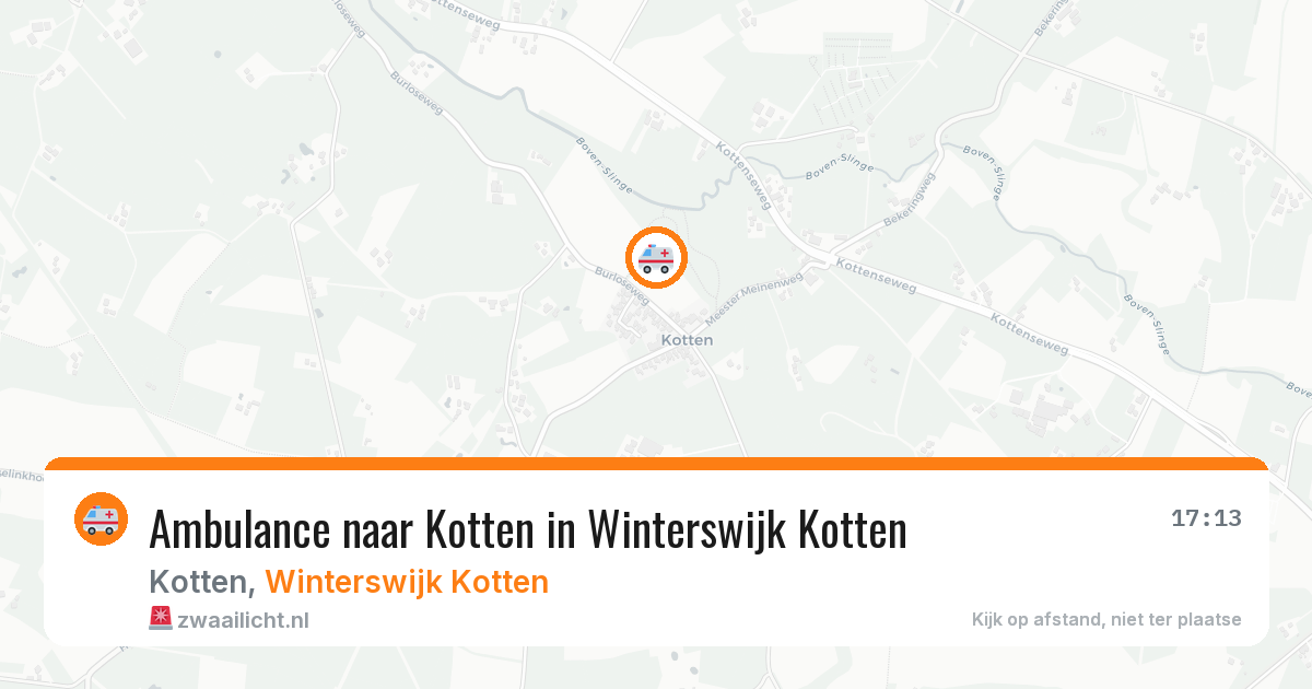 Ambulance naar Kotten in Winterswijk Kotten — 7 jun 2026