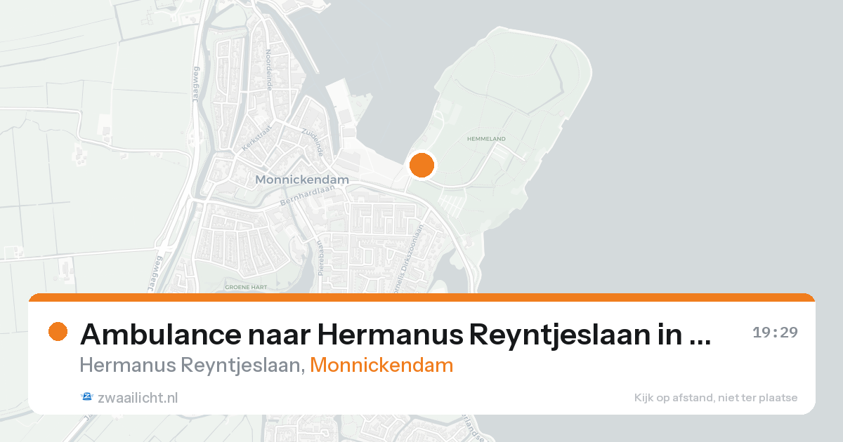 Ambulance naar Hermanus Reyntjeslaan in Monnickendam — 14 mei 2026