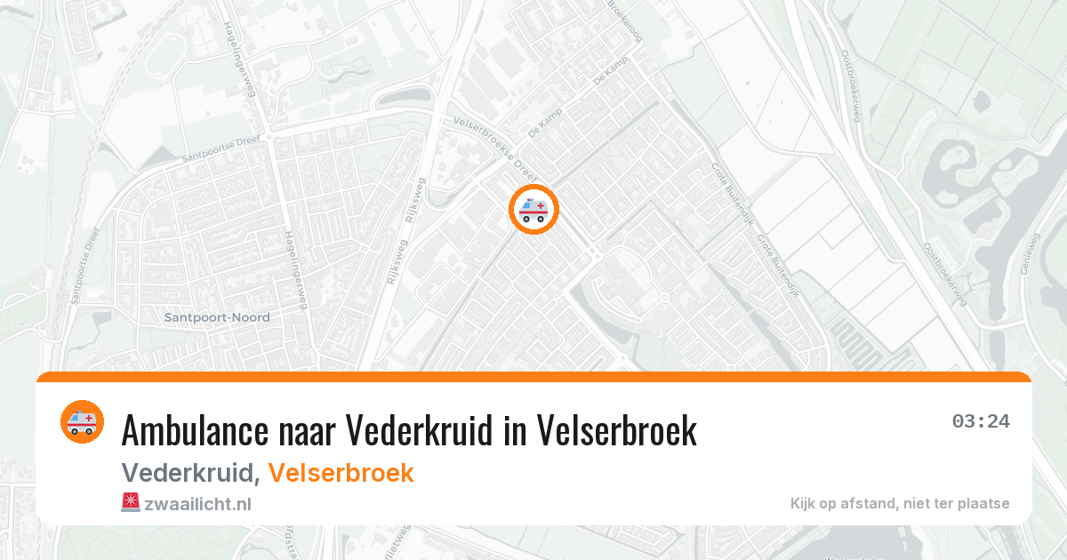 Ambulance naar Vederkruid in Velserbroek — 30 jan 2026