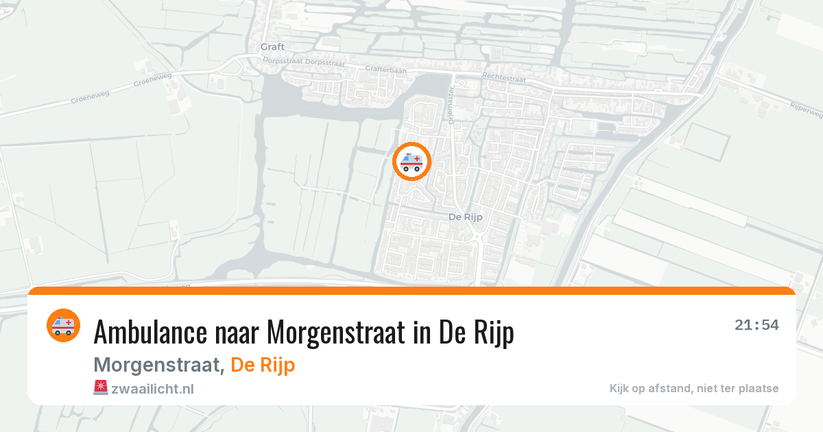 Ambulance naar Morgenstraat in De Rijp — 2 feb 2026