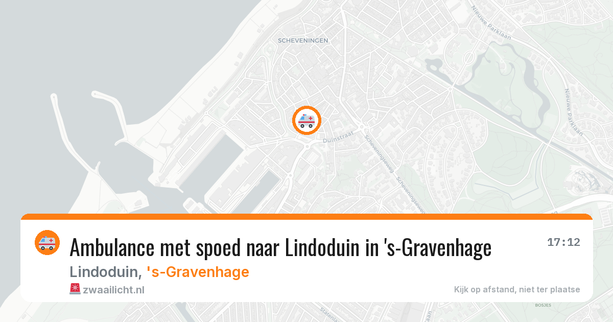 Ambulance met spoed naar Lindoduin in 's-Gravenhage — 7 jul 2026