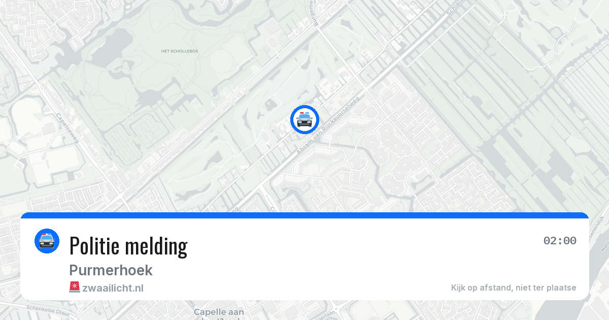 Politie melding — 28 jul 2026