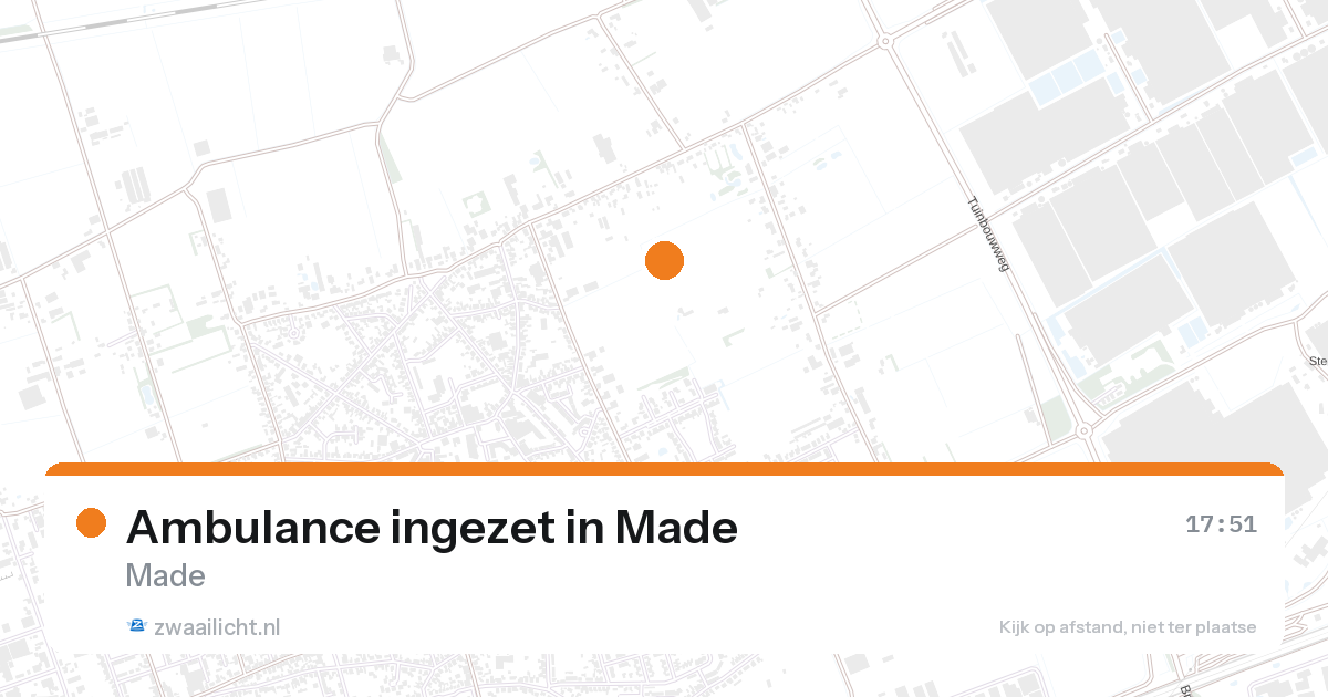 Ambulance ingezet in Made — 27 aug 2026