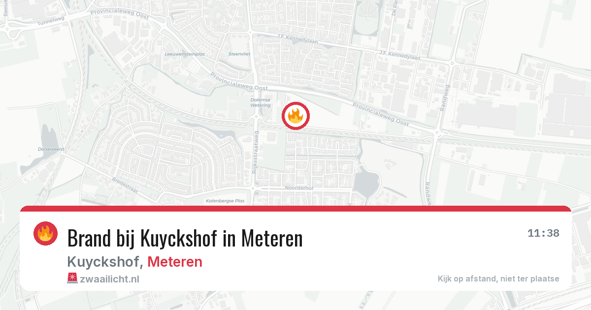 Brand bij Kuyckshof in Meteren — 20 jun 2026