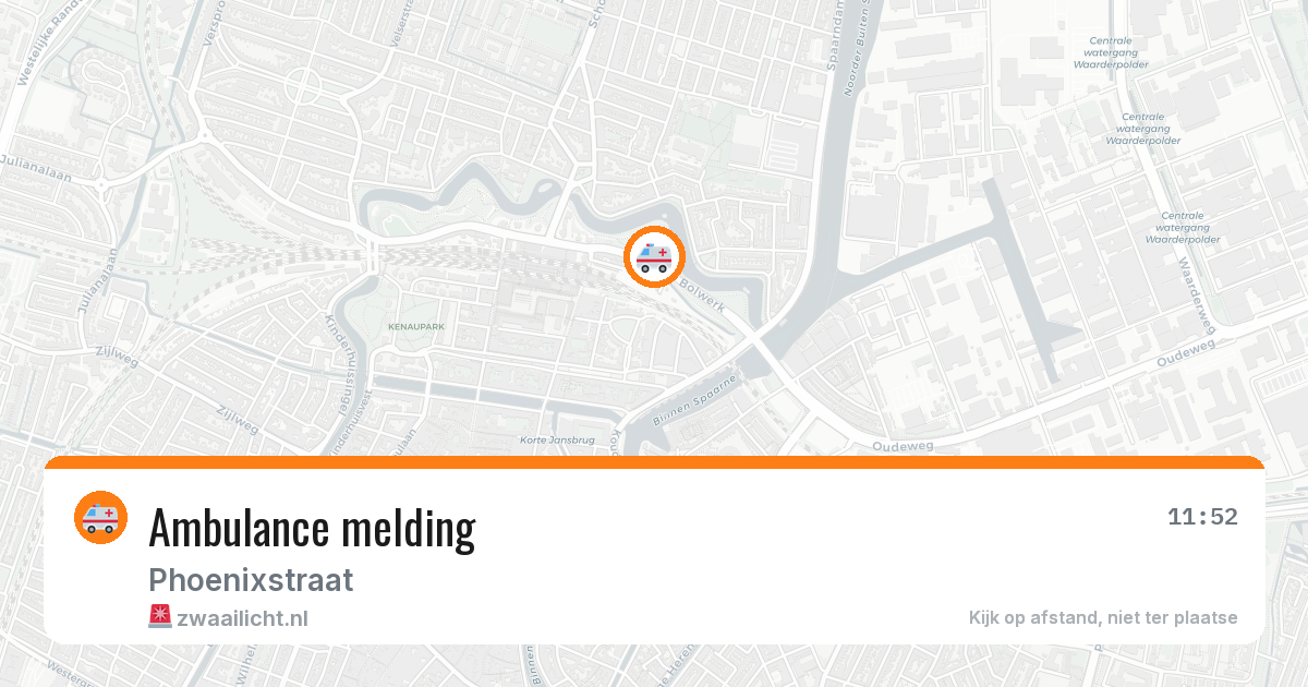 Ambulance melding — 5 mei 2026
