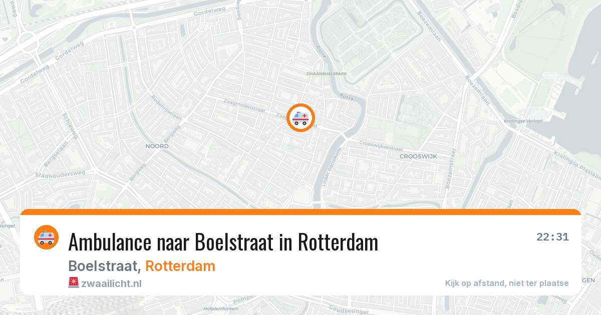 Ambulance naar Boelstraat in Rotterdam — 12 feb 2026
