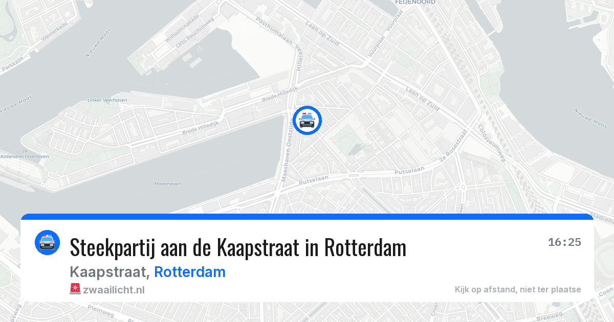Steekpartij aan de Kaapstraat in Rotterdam — 13 jul 2026
