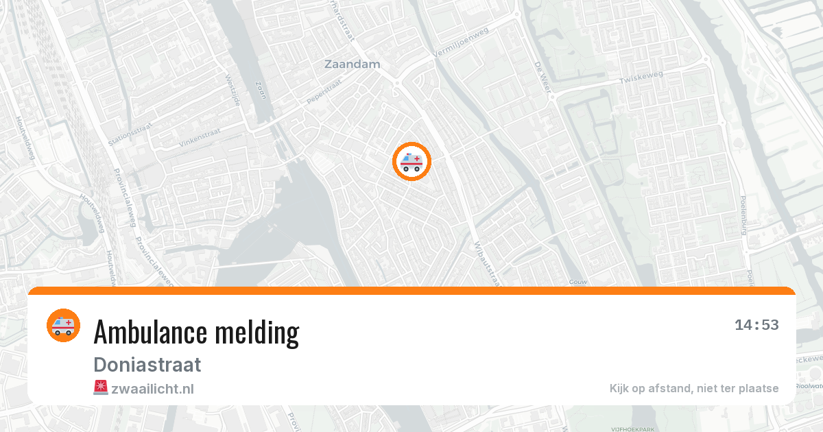 Ambulance melding — 29 jun 2026