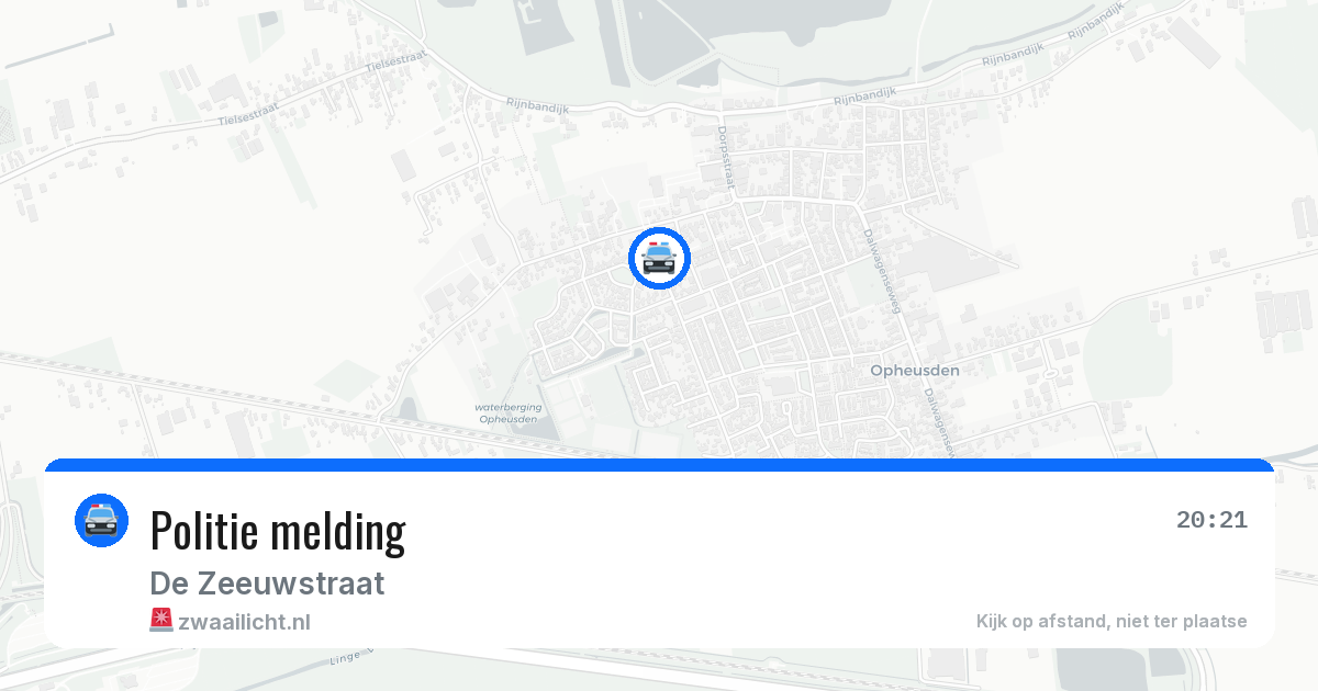 Politie melding — 3 jul 2026