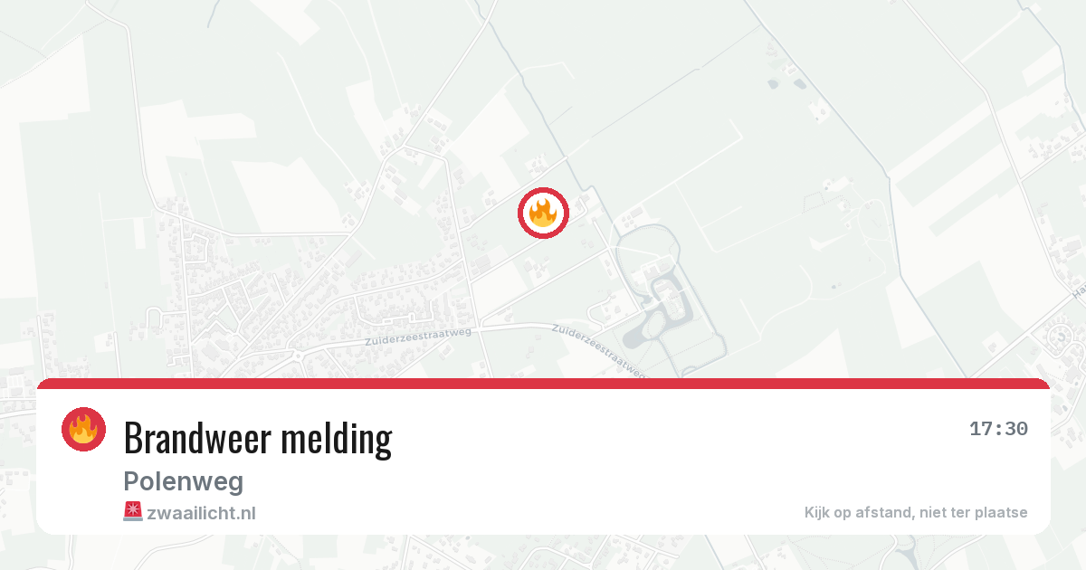 Brandweer melding — 28 jun 2026