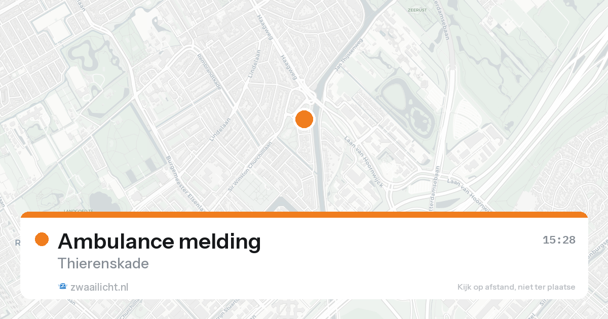 Ambulance melding — 30 jan 2026