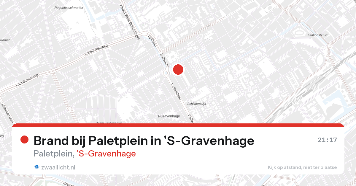 Brand bij Paletplein in 'S-Gravenhage — 28 aug 2026