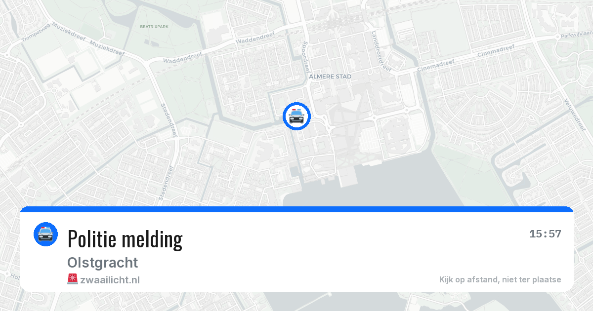 Politie melding — 26 jun 2026