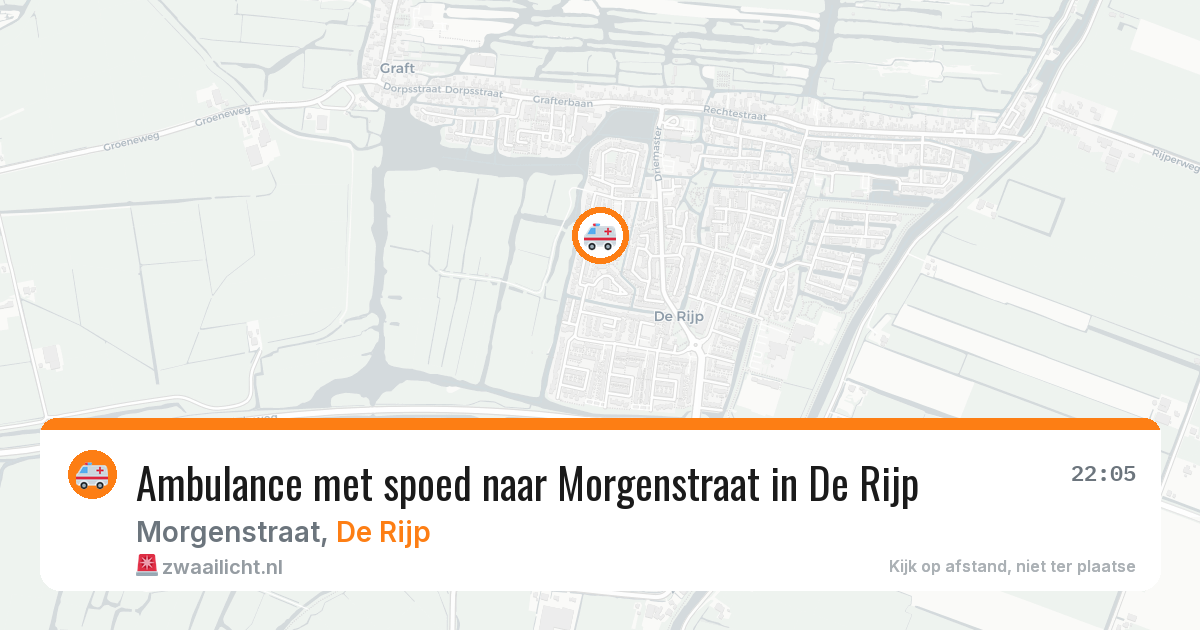 Ambulance met spoed naar Morgenstraat in De Rijp — 2 feb 2026