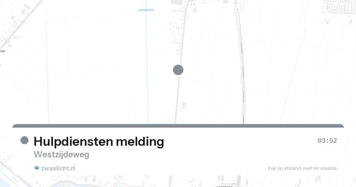 Hulpdiensten melding — 1 feb 2026