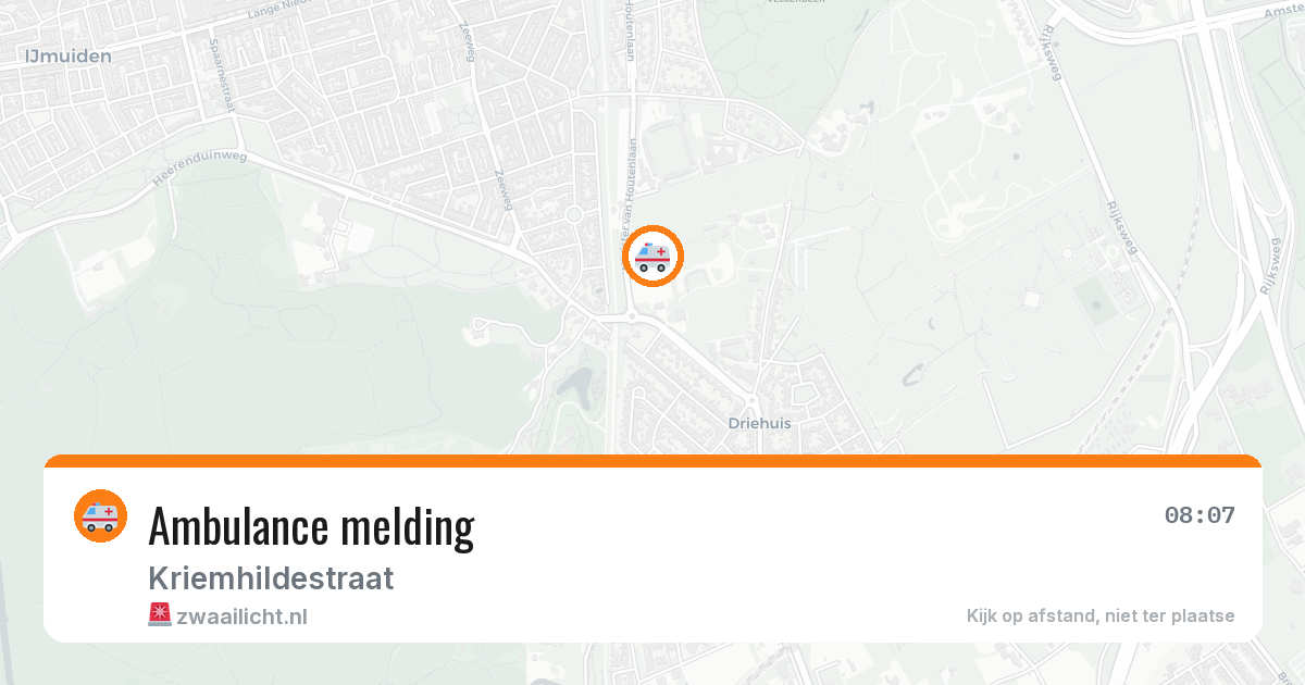 Ambulance melding — 29 jun 2026