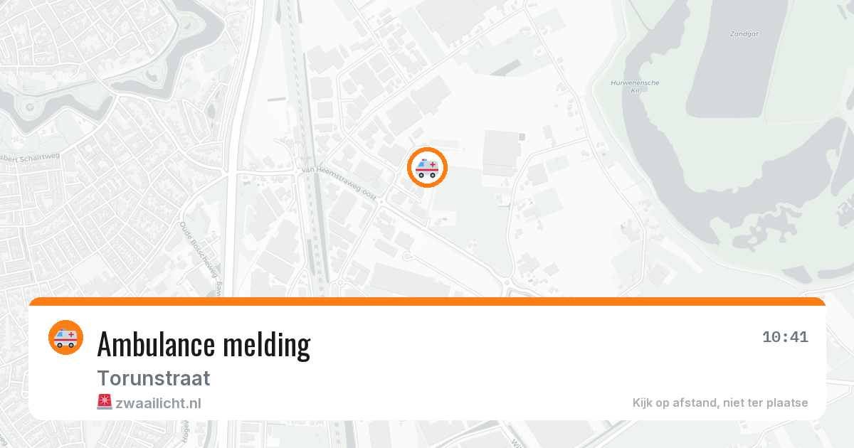 Ambulance melding — 4 jul 2026