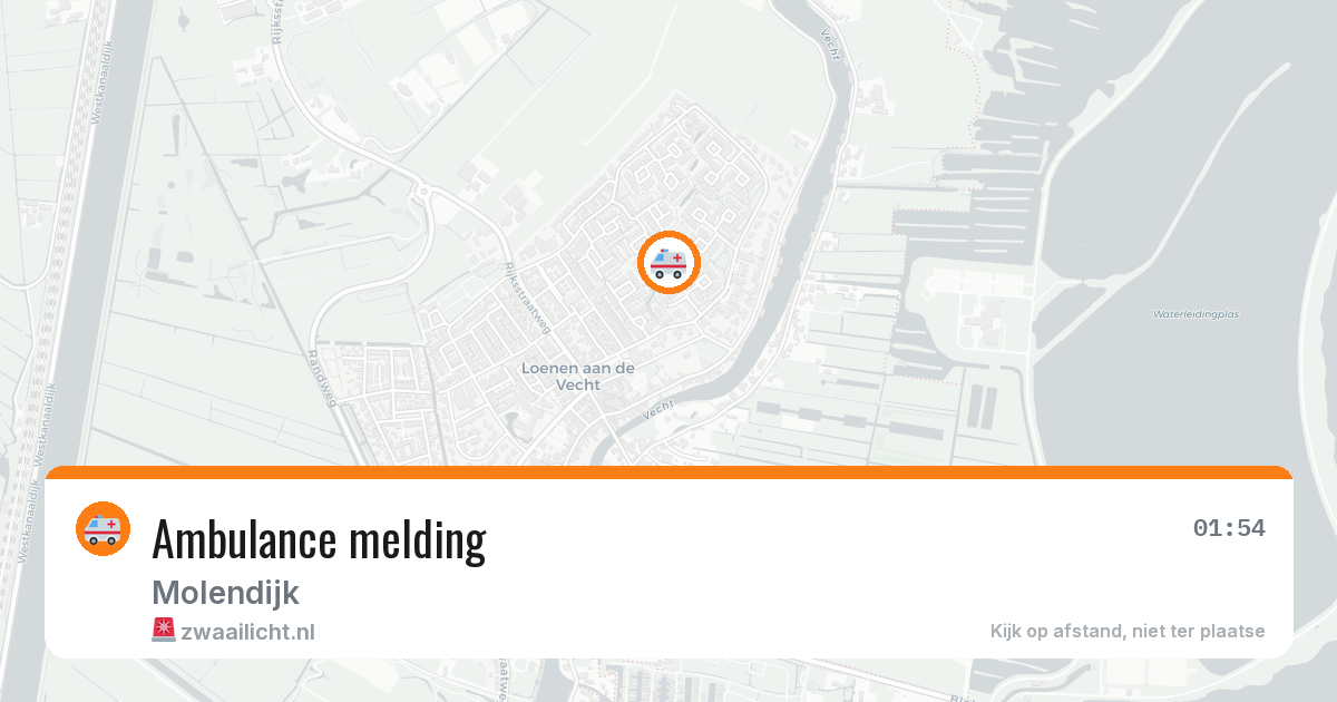 Ambulance melding — 13 jun 2026