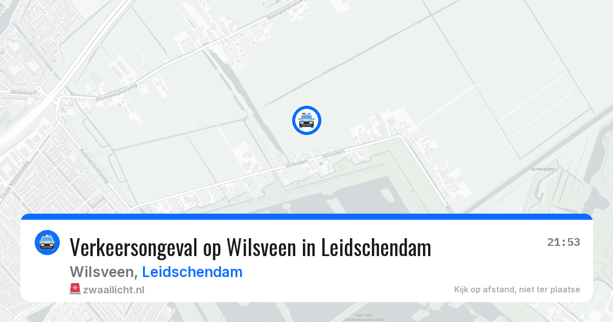 Verkeersongeval op Wilsveen in Leidschendam — 23 jun 2026
