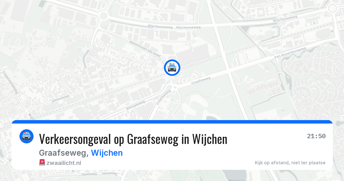 Verkeersongeval op Graafseweg in Wijchen — 4 jun 2026