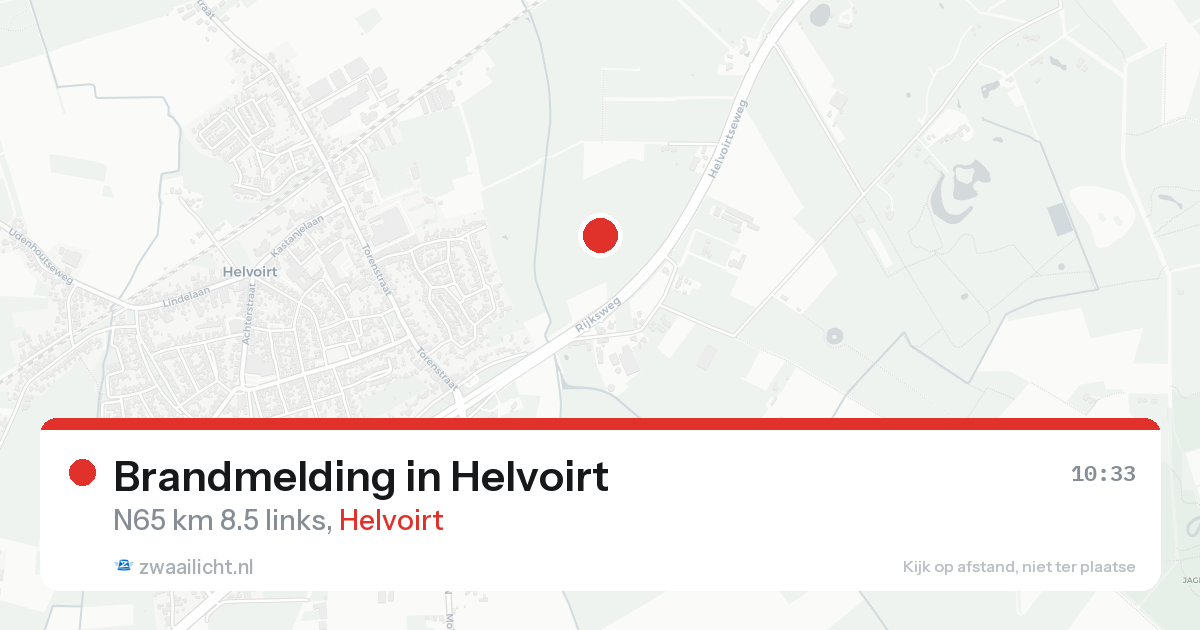 Brandmelding in Helvoirt — 17 aug 2026