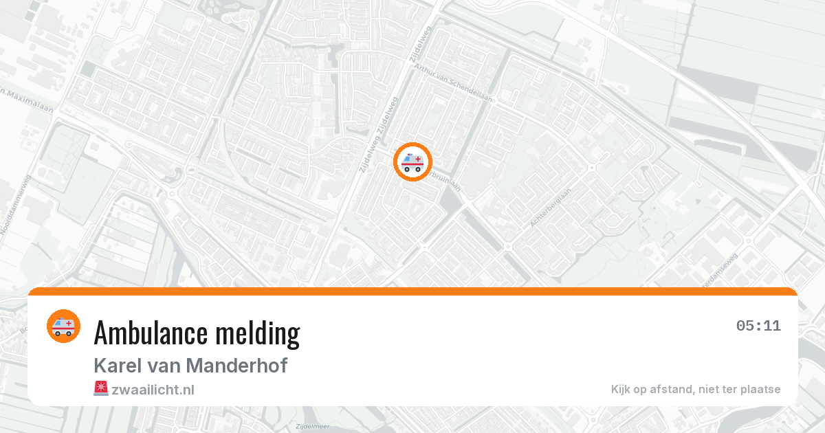 Ambulance melding — 19 jun 2026