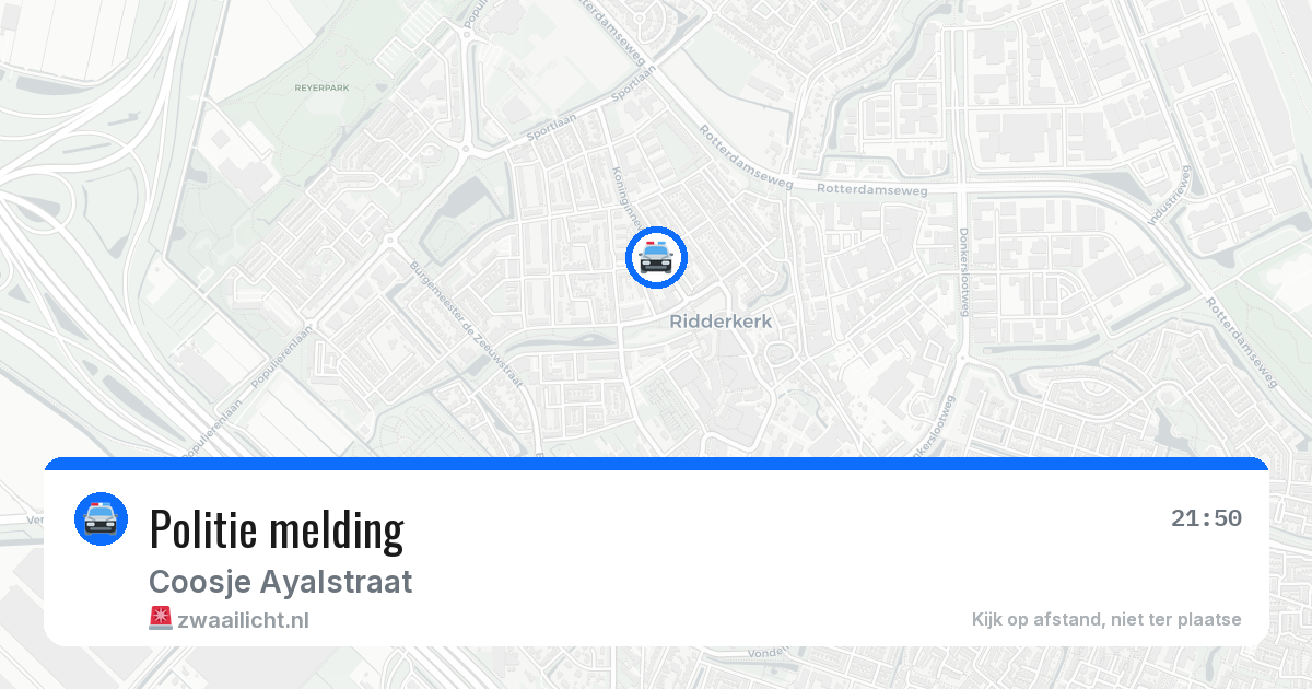 Politie melding — 30 jun 2026