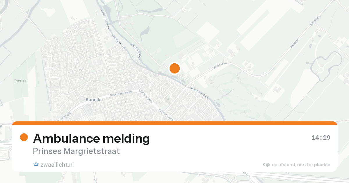 Ambulance naar Prinses Margrietstraat in 3372ER — 7 feb 2026