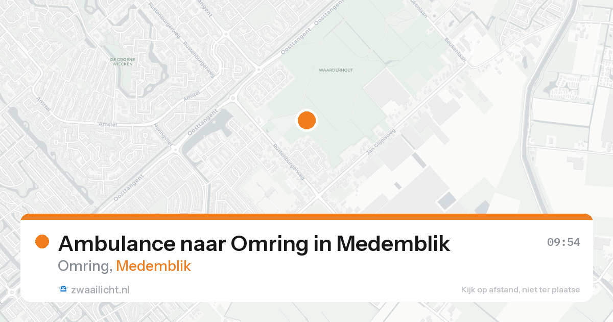 Ambulance naar Omring in Medemblik — 12 aug 2026