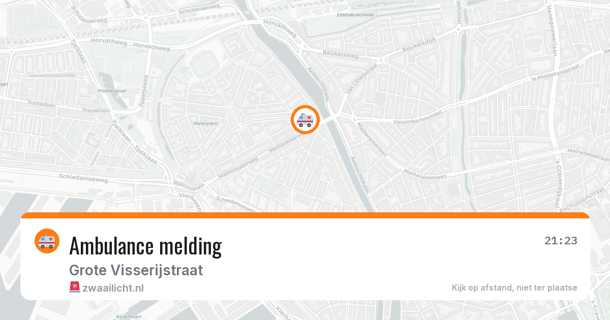 Ambulance melding — 23 jun 2026