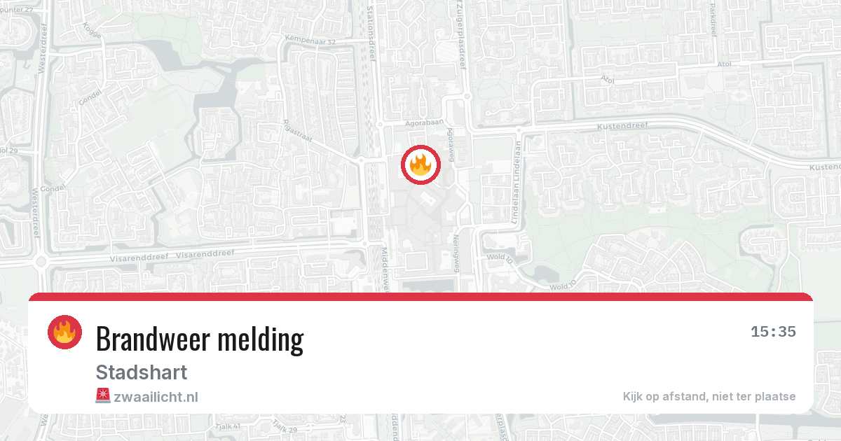 Brandweer melding — 12 jun 2026