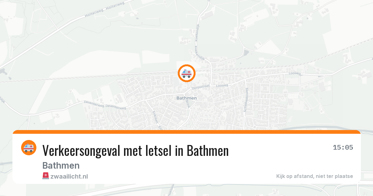 Verkeersongeval met letsel in Bathmen — 13 mei 2026