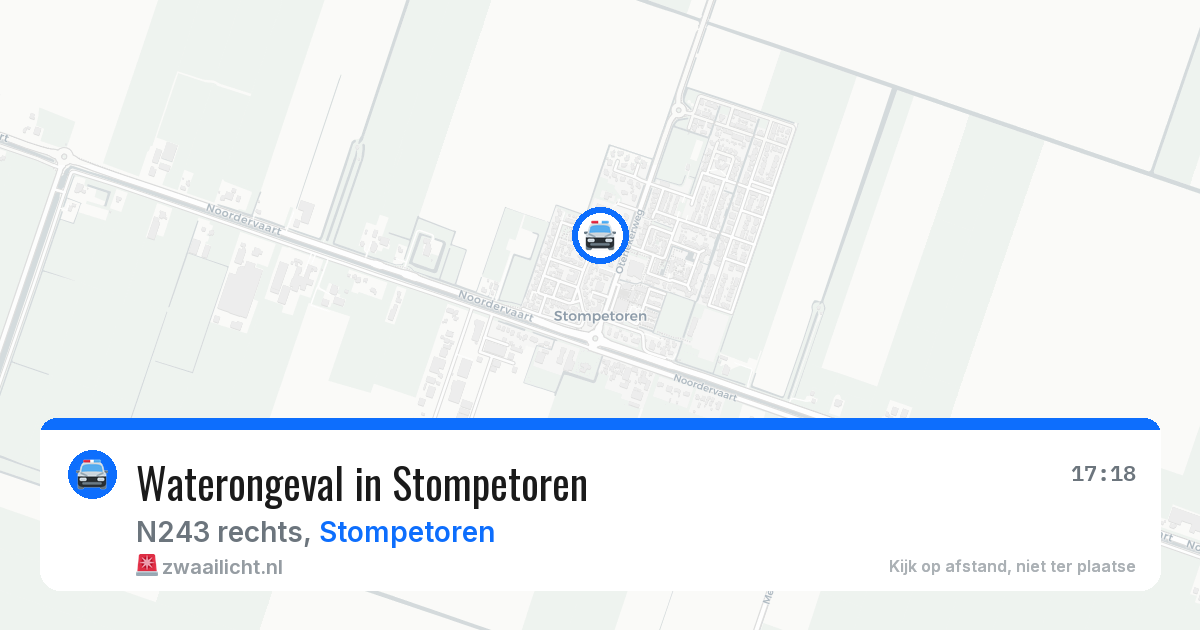 Waterongeval in Stompetoren — 21 jul 2026
