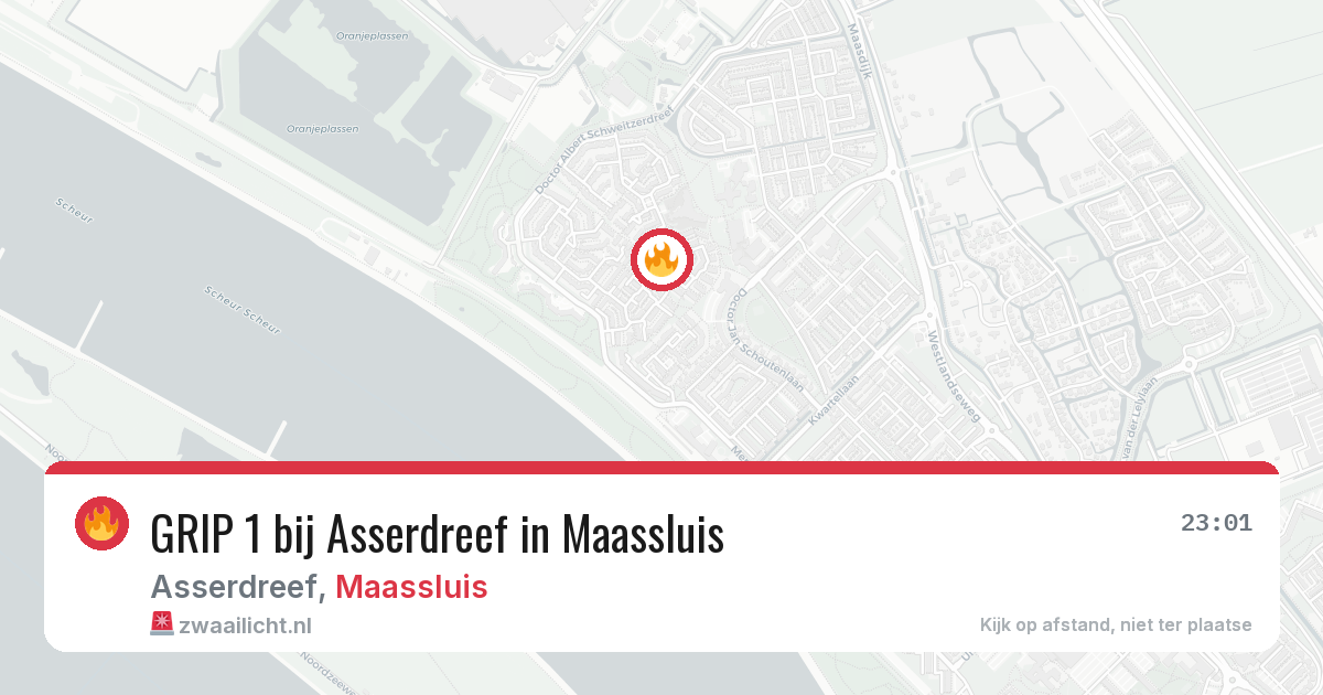 GRIP 1 bij Asserdreef in Maassluis — 23 mrt 2026