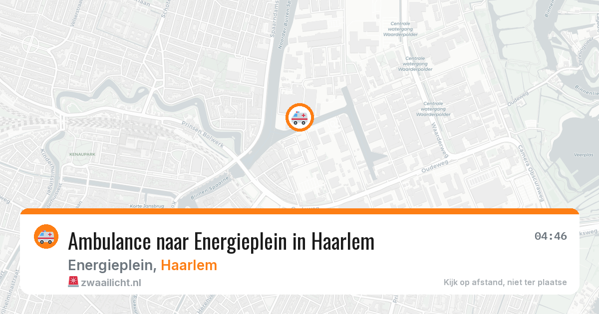 Ambulance naar Energieplein in Haarlem — 27 jun 2026