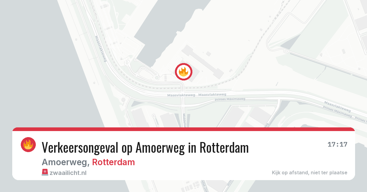 Verkeersongeval op Amoerweg in Rotterdam — 2 jul 2026