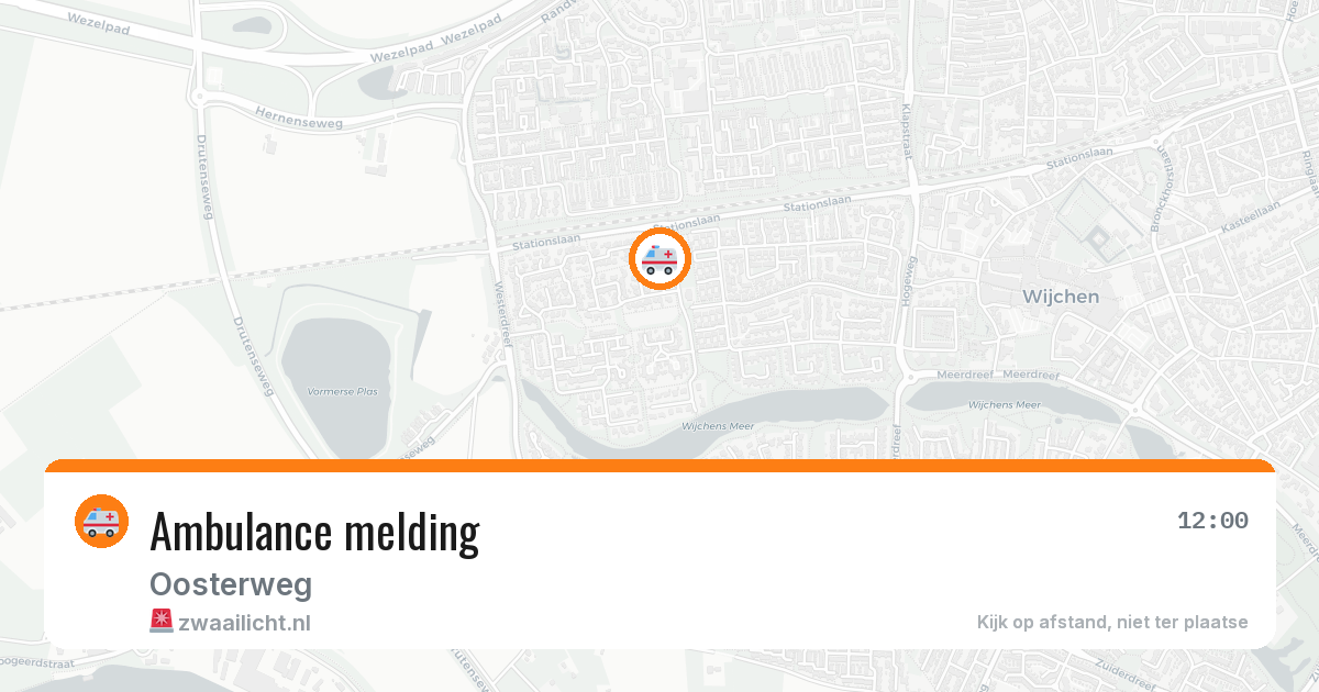 Ambulance melding — 2 jun 2026