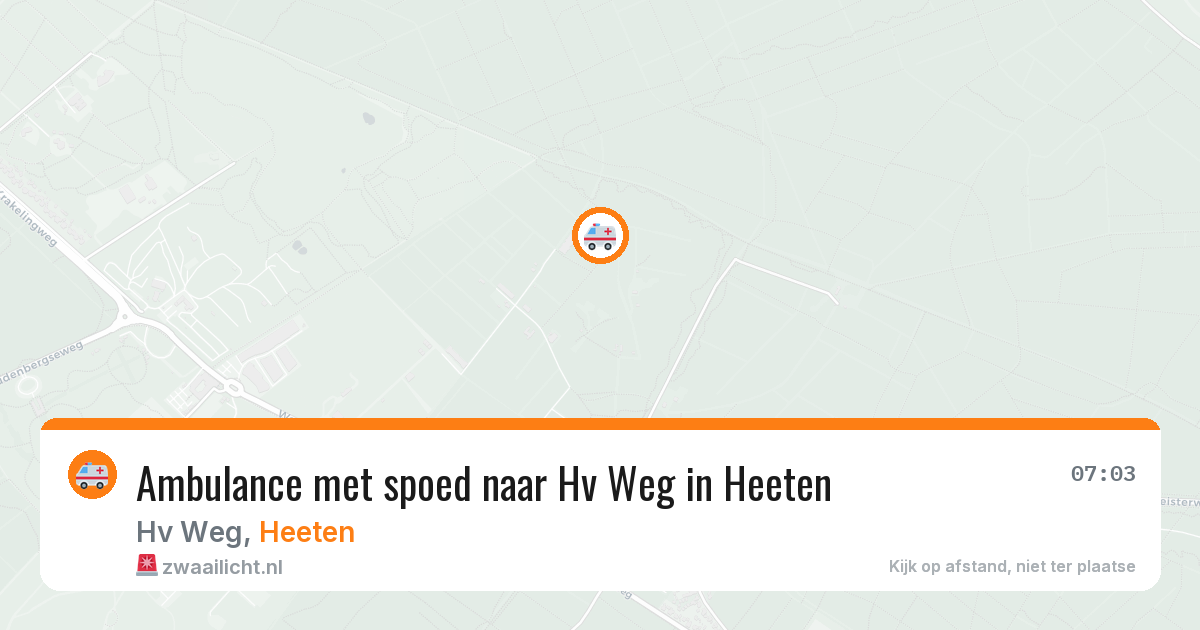 Ambulance met spoed naar Hv Weg in Heeten — 30 jan 2026