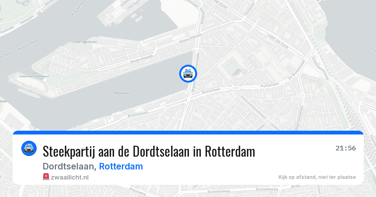 Steekpartij aan de Dordtselaan in Rotterdam — 20 mrt 2026