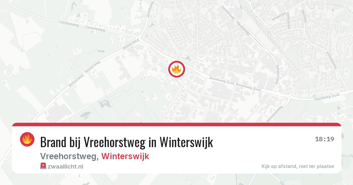 Brand bij Vreehorstweg in Winterswijk — 29 mei 2026