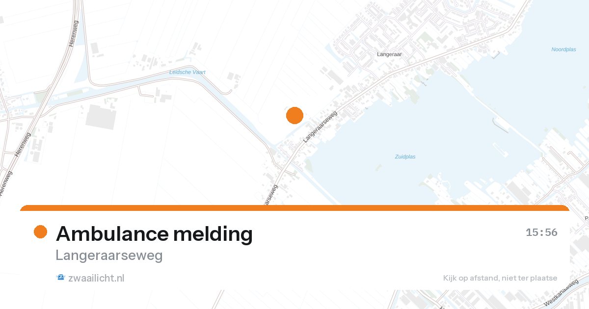 Ambulance melding — 8 mei 2026