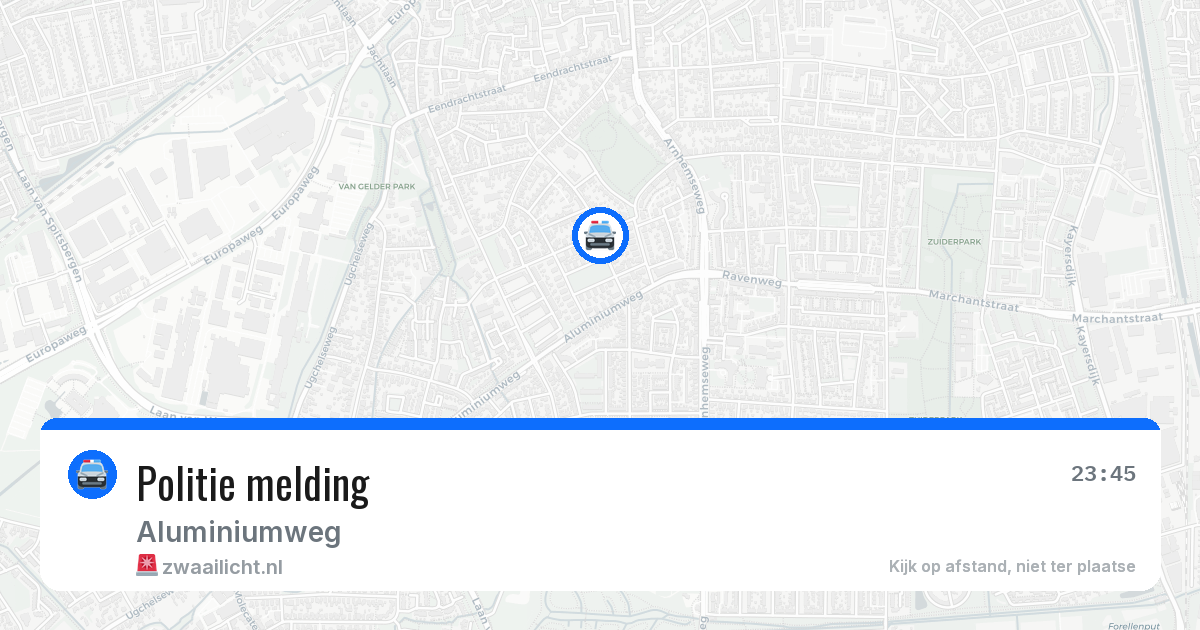 Politie melding — 23 jun 2026