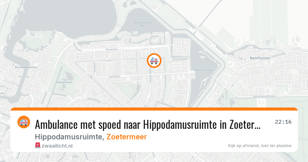 Ambulance met spoed naar Hippodamusruimte in Zoetermeer — 21 jan 2026