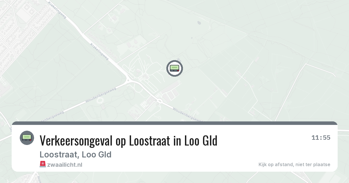 Verkeersongeval op Loostraat in Loo Gld — 30 jan 2026